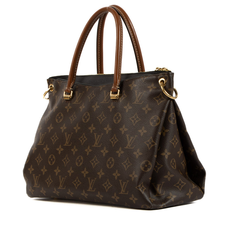 Louis Vuitton Black Monogram Canvas Pallas Bag