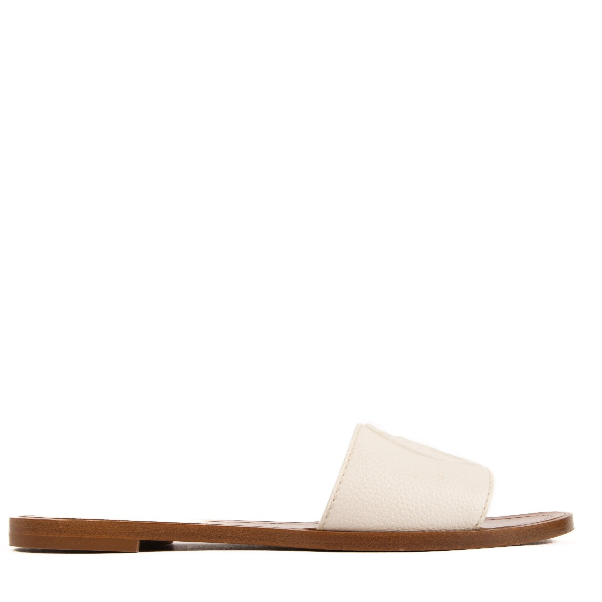 Louis Vuitton Lock It Flat Mule Sandals - size 37,5