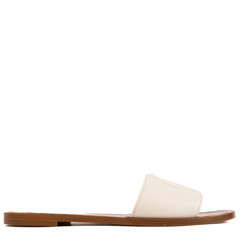 Louis Vuitton Lock It Flat Mule Sandals - size 37,5