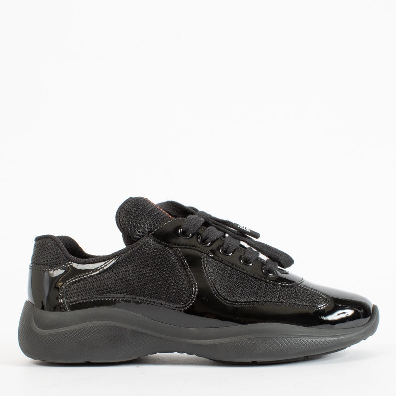 shop 100% authentic second hand Prada Black American Cup Sneakers - Size 37 on Labellov.com