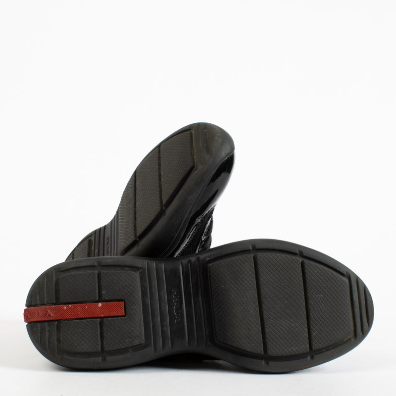 shop 100% authentic second hand Prada Black American Cup Sneakers - Size 37 on Labellov.com