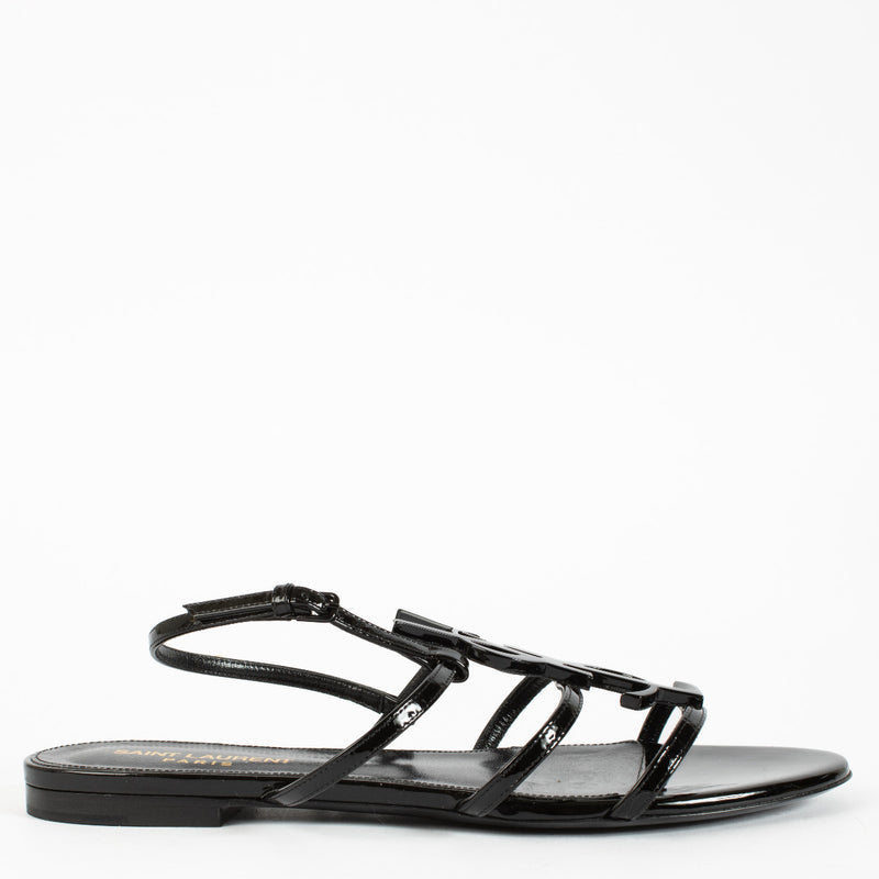 Sandales Cassandre Saint Laurent noires