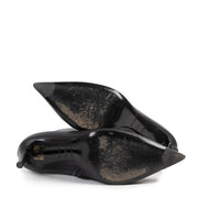 Authentieke tweedehands vintage Balenciaga Black Leather Ankle Boots - Size 39,5 koop online webshop LabelLOV