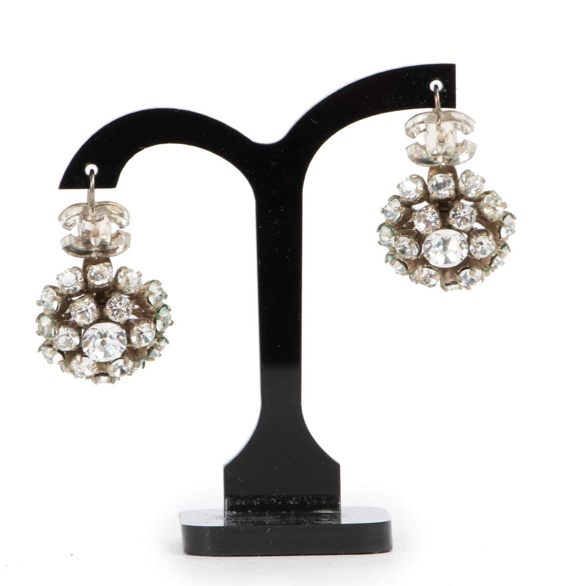 Chanel Silver Earrings