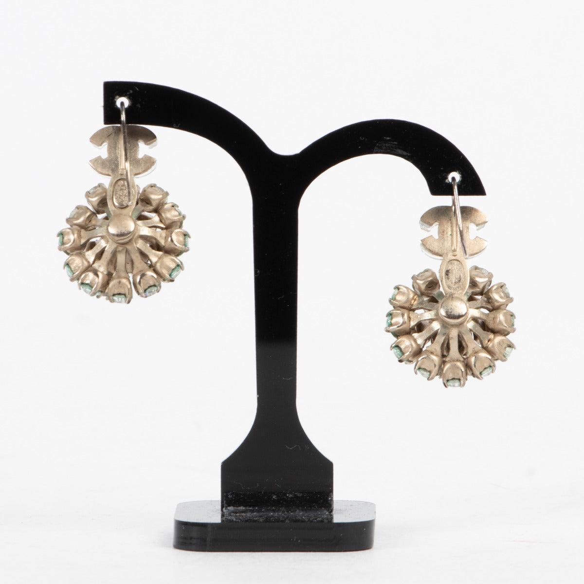 Chanel Silver Earrings