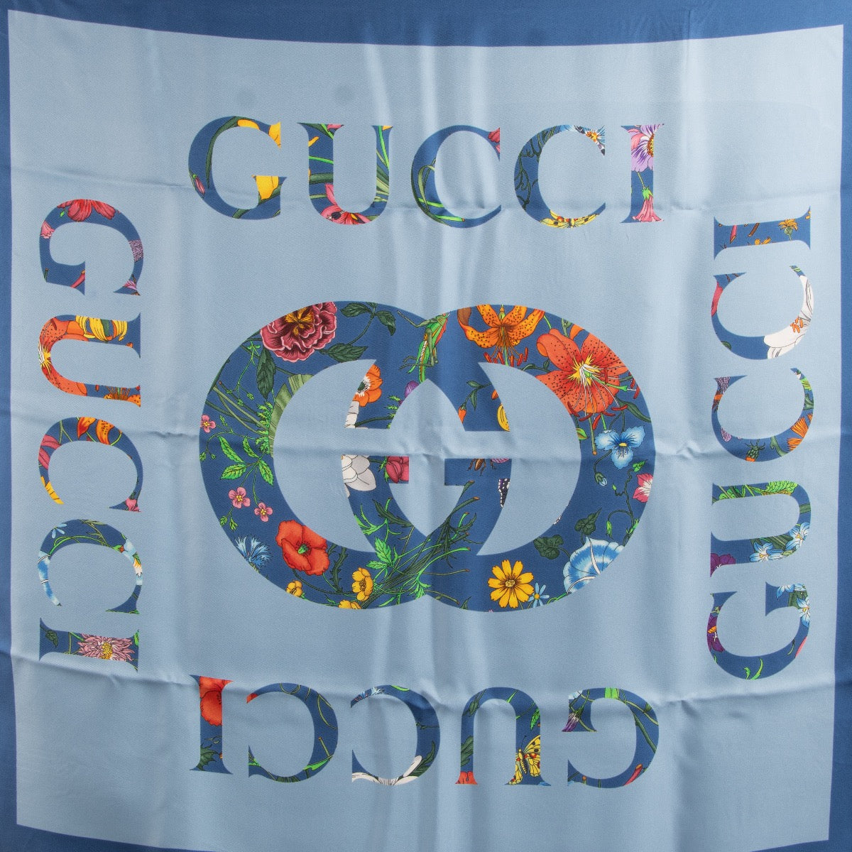 Shop 100% authentic second-hand Gucci Print Silk Scarf on Labellov.com