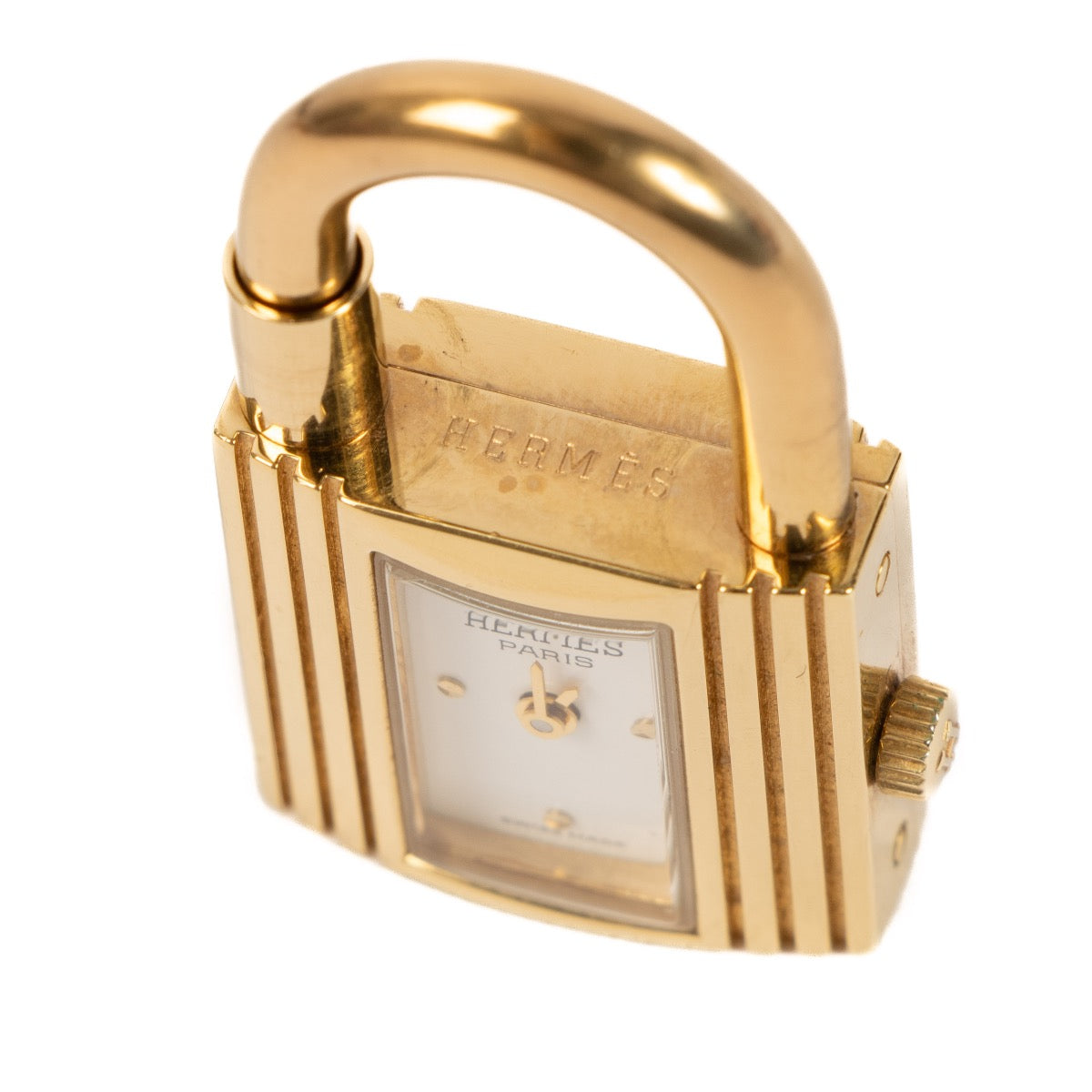 Shop 100% authentic second-hand Hermès Kelly Gold and Black Watch on Labellov.com