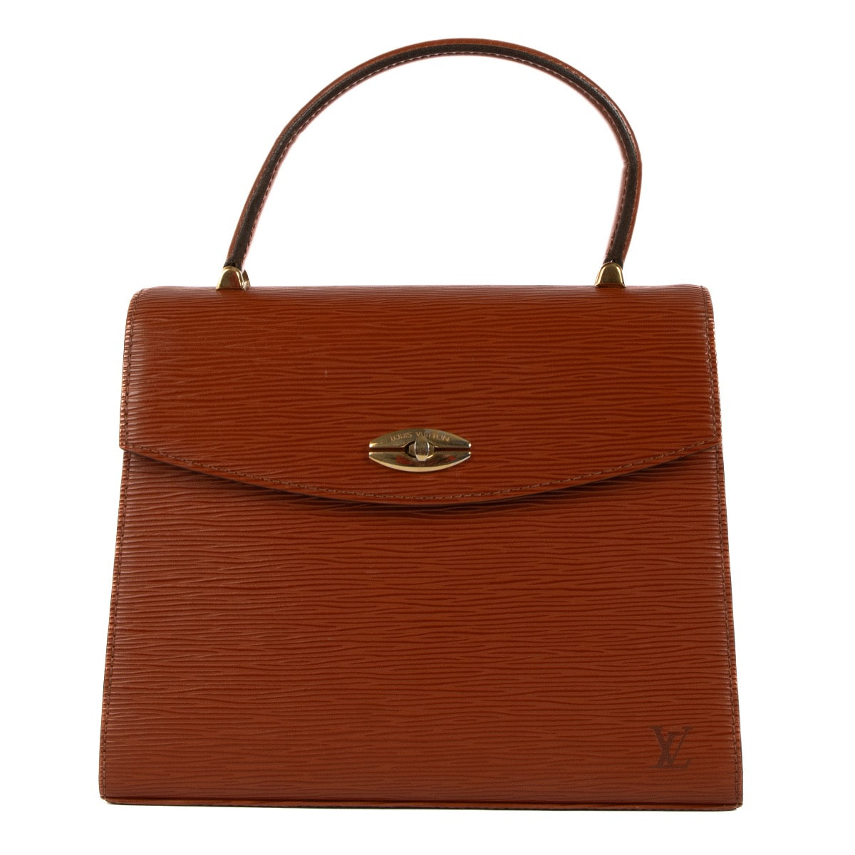 Shop 100% authentic second-hand Louis Vuitton Kenyan Fawn Epi Leather Malesherbes Bag on Labellov.com