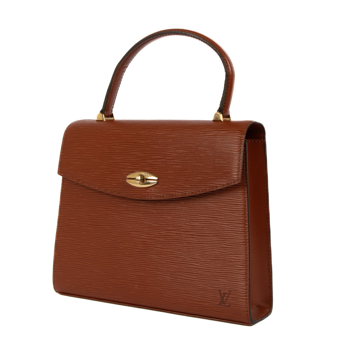 Shop 100% authentic second-hand Louis Vuitton Kenyan Fawn Epi Leather Malesherbes Bag on Labellov.com