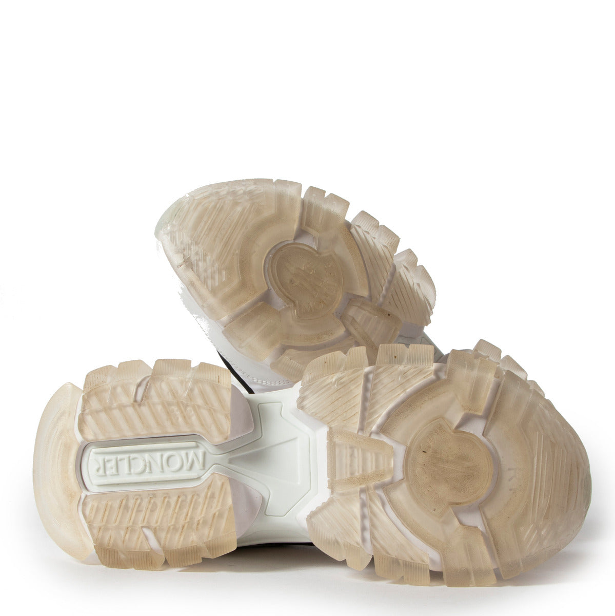 Moncler White Sneakers - size 38