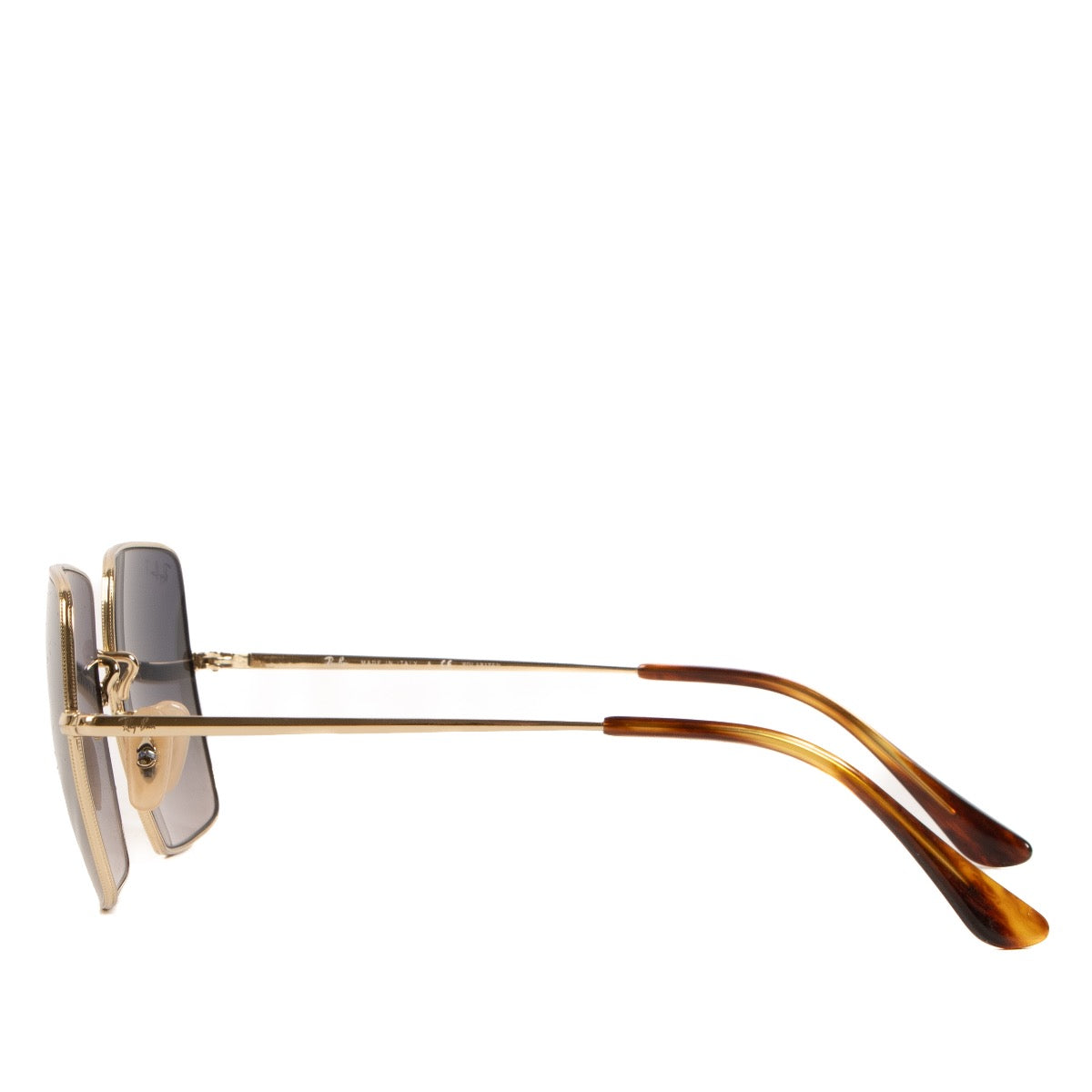 Shop 100% authentic second-hand Ray-Ban Square Gold Blue Gradient Glasses on Labellov.com