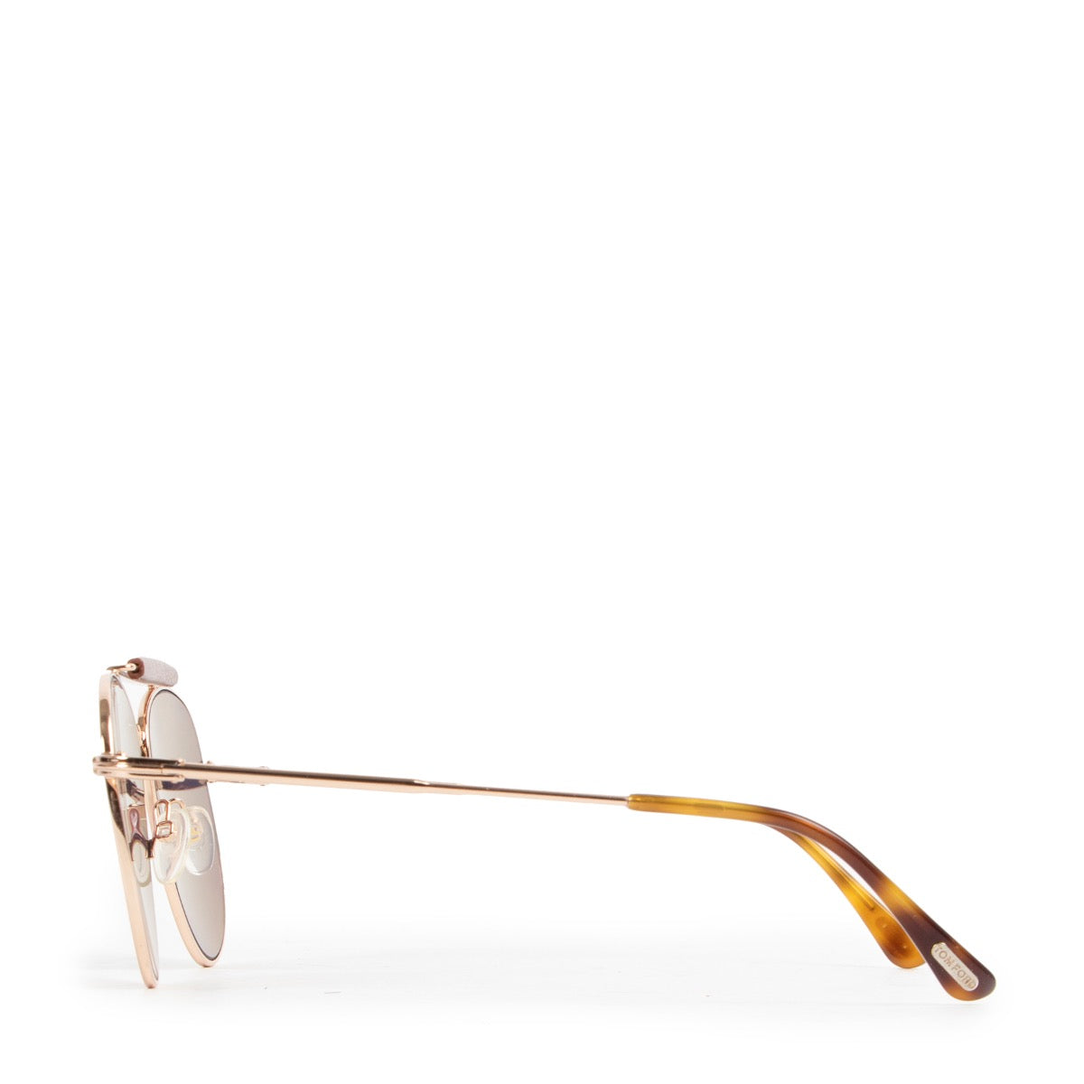 Shop safe online at Labellov in Antwerp these 100% authentic second hand Tom Ford Rose Gold Sunglasses