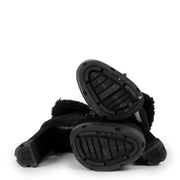 Casadei Black Shearling Lace-up Platform Boots at Labellov for the best price