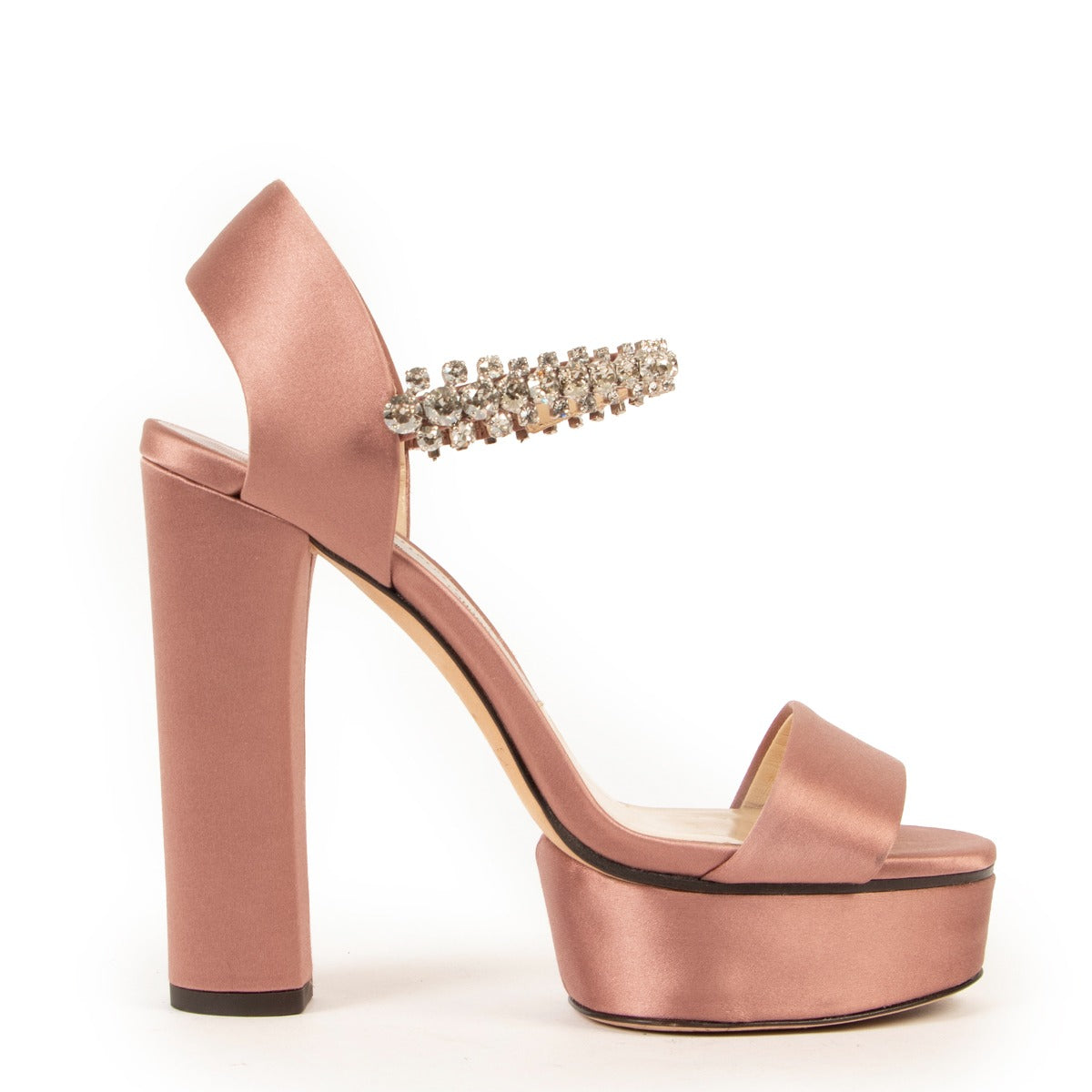 Jimmy Choo Pink Santina Sandals - Size 36