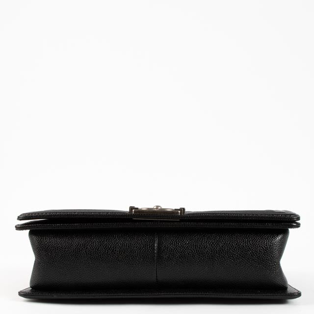Chanel Black Caviar Large Boy Chanel Bag