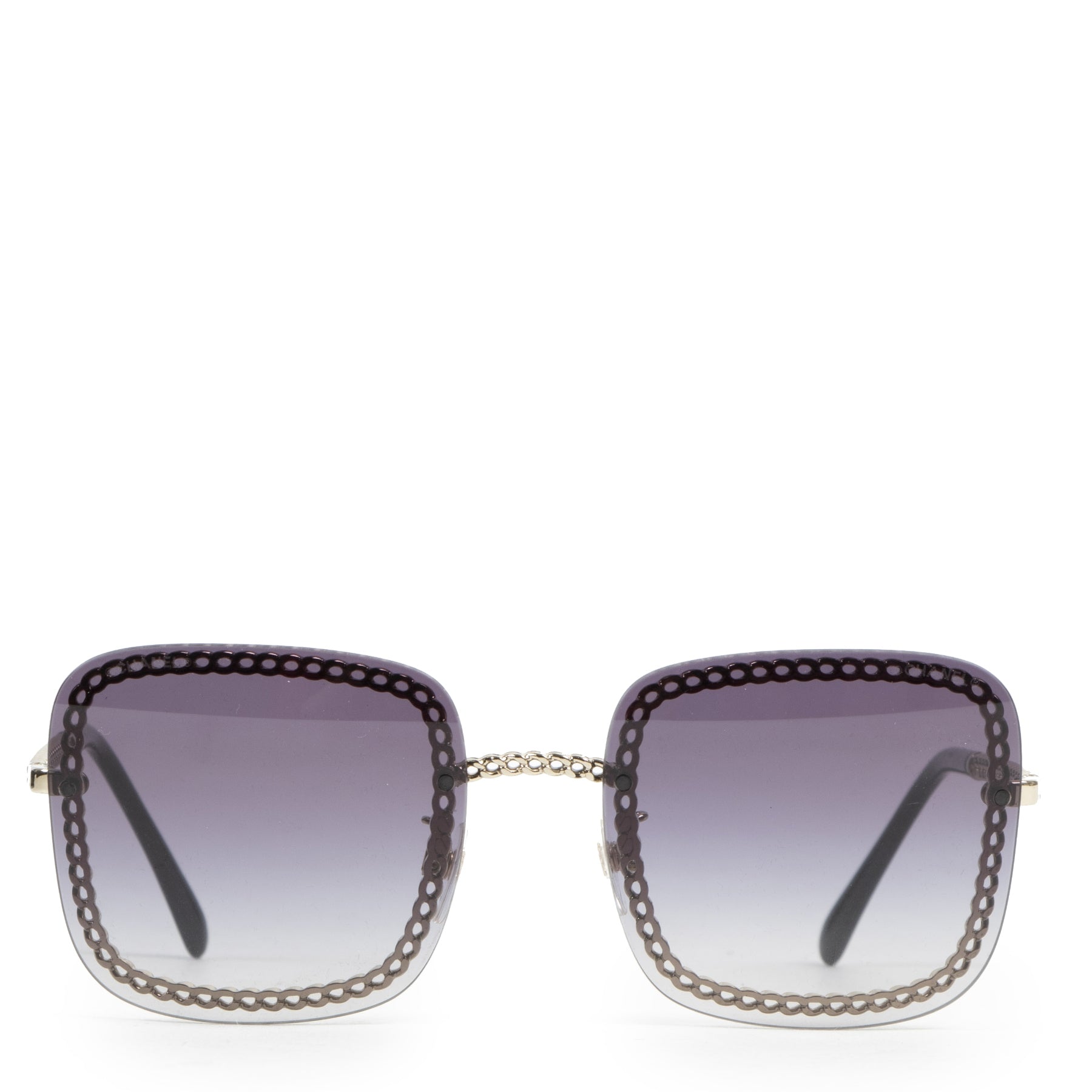 Chanel Silver Chain Sunglasses