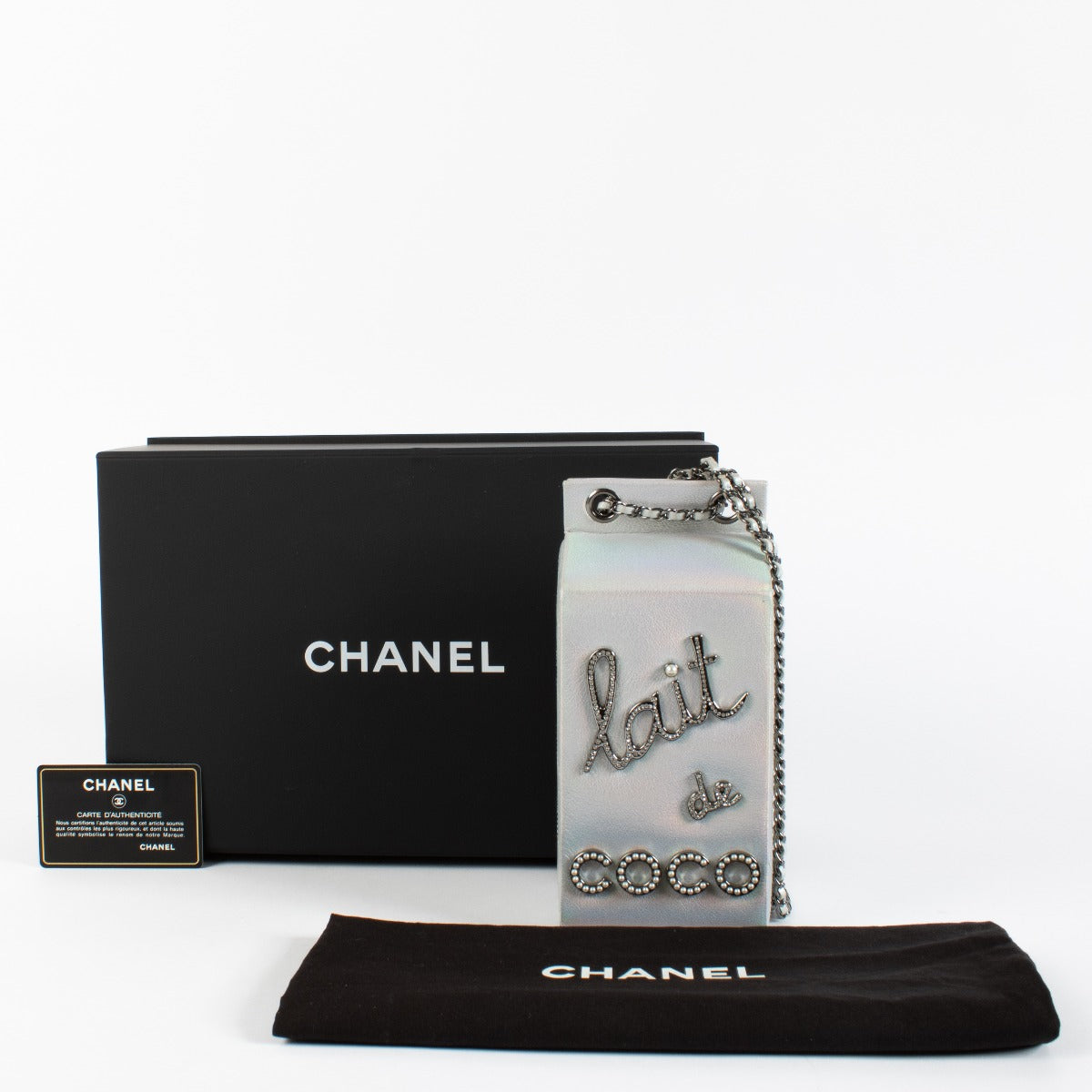 Sac Chanel Silver Lait de Coco