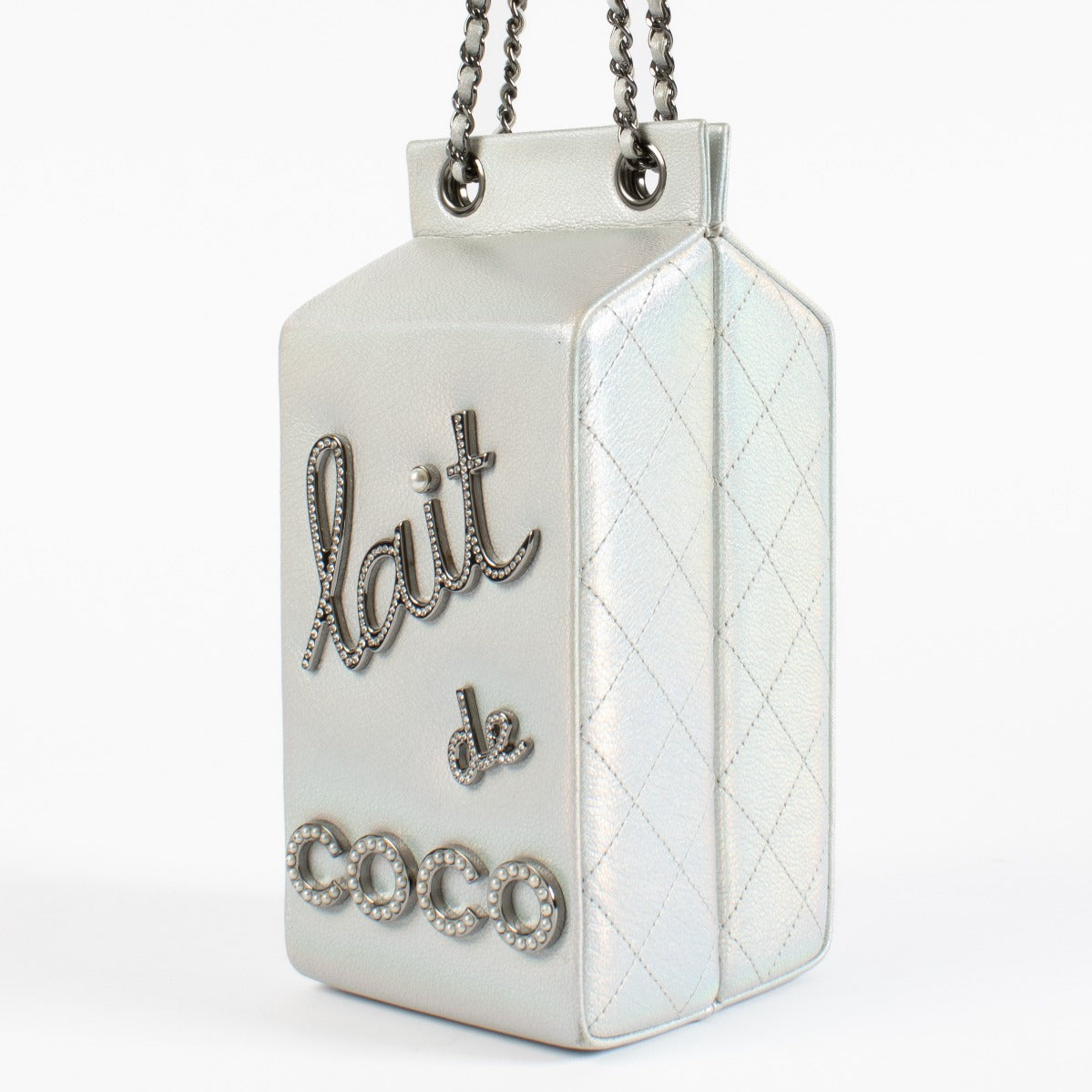 Sac Chanel Silver Lait de Coco
