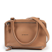 Shop safe online authentic Givenchy Camel Pandora Medium Crossbody Bag