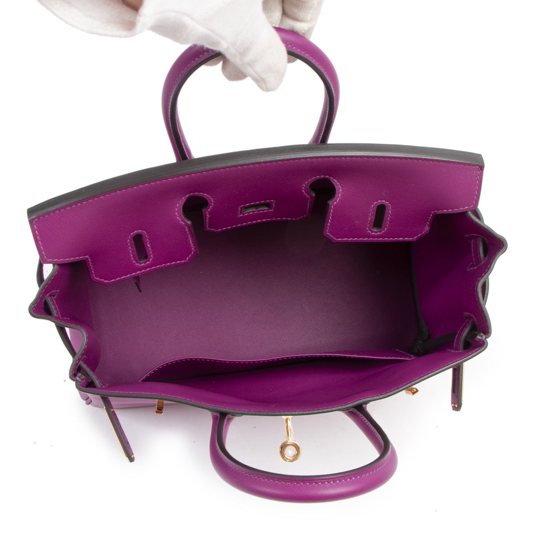 Hermès Birkin 25 Anemone Swift GHW – Labellov