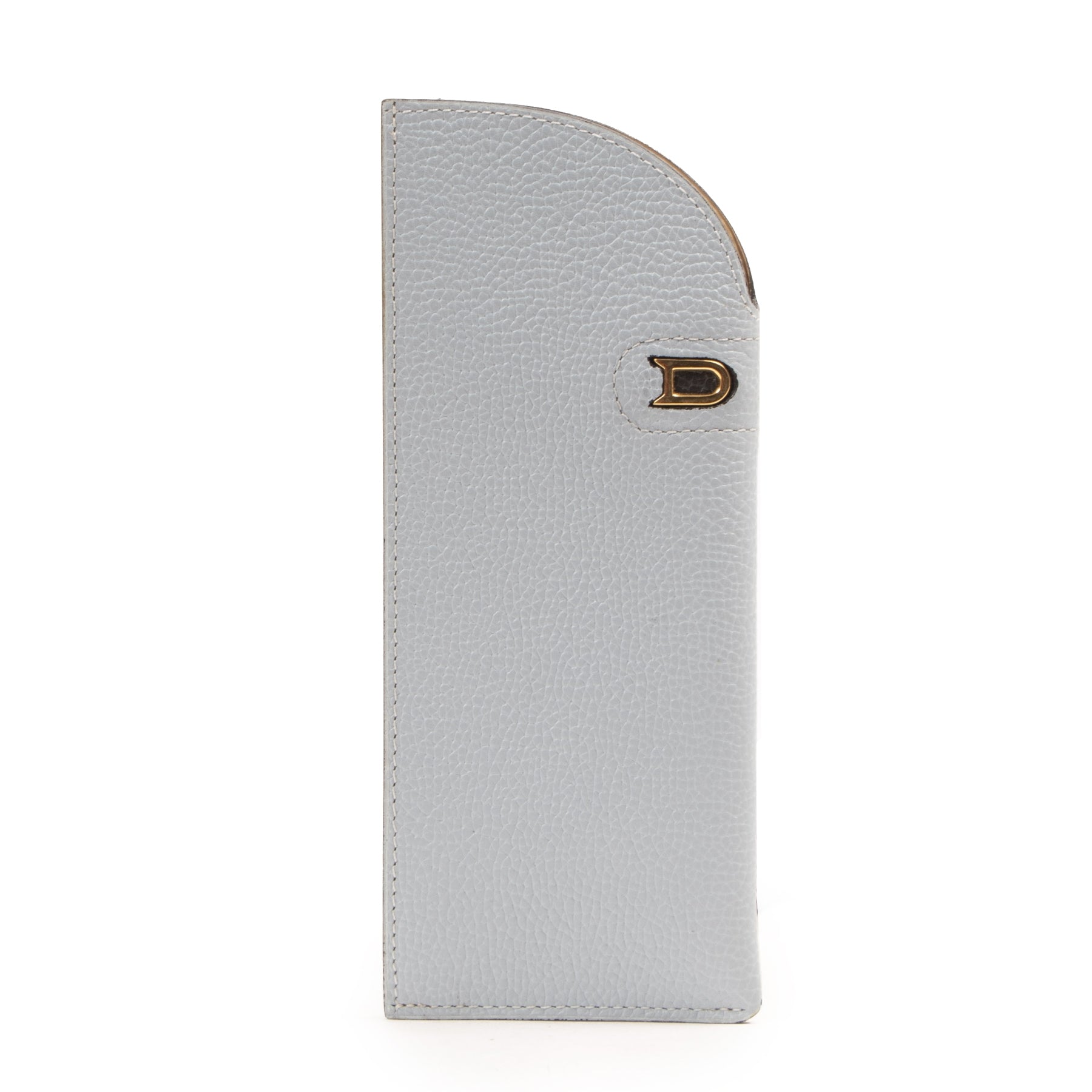 Delvaux Blue Leather Glasses Case for the best price at Labellov