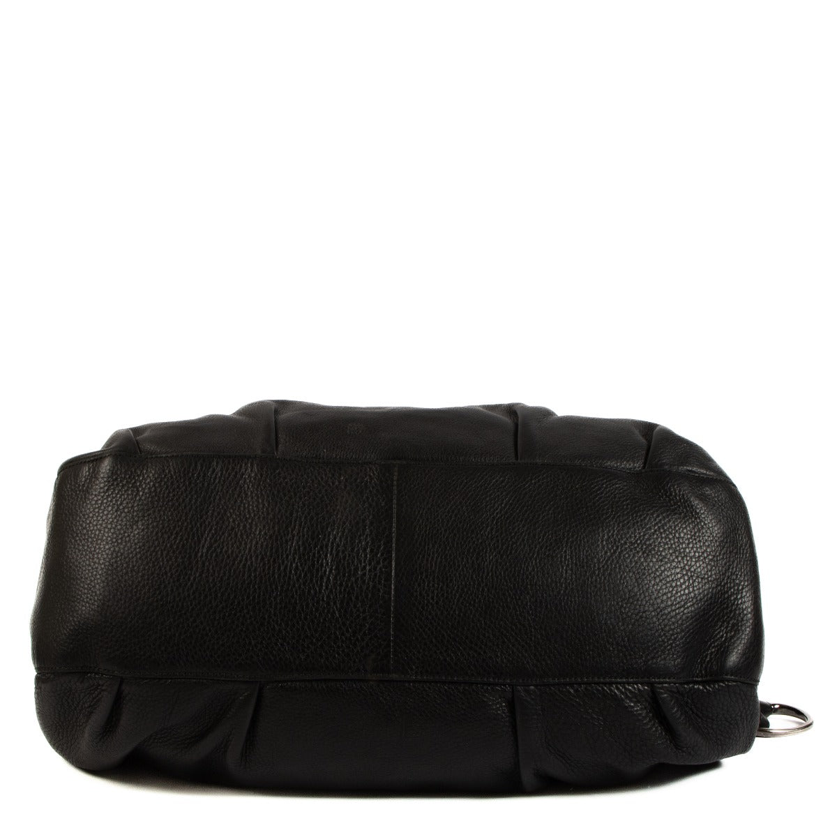 Gucci Soft Black Leather Icon Bit Satchel Bag