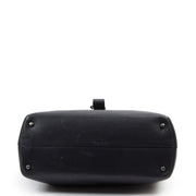 Delvaux Dark Blue Top Handle Bag + Strap