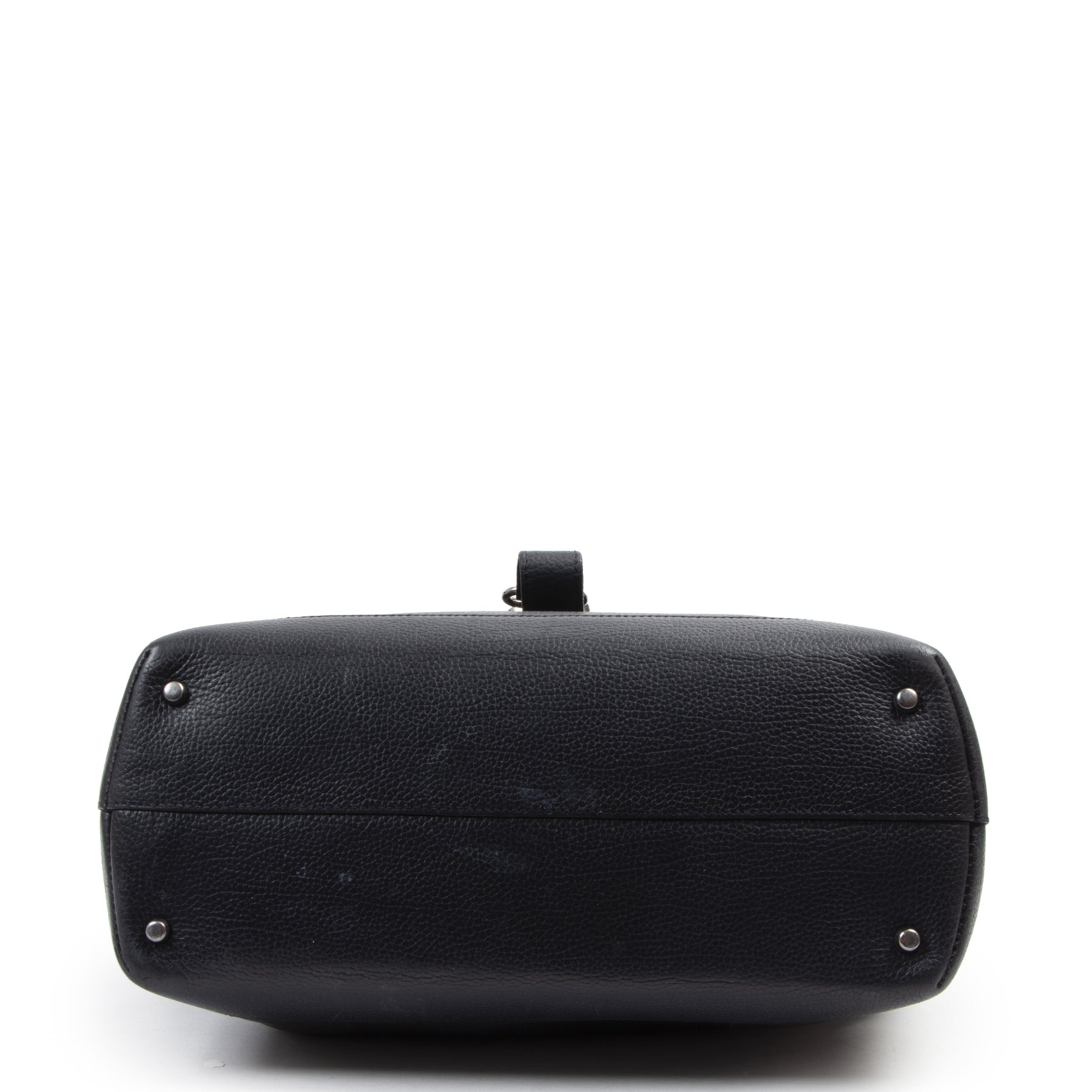 Delvaux Dark Blue Top Handle Bag + Strap