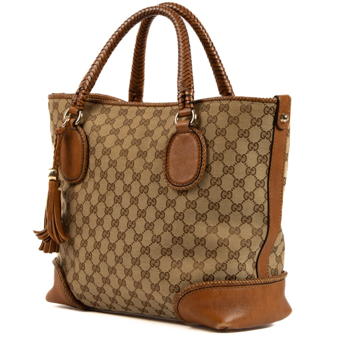 Shop 100% authentic second-hand Gucci Marrakech Monogram Top Handle on Labellov.com
