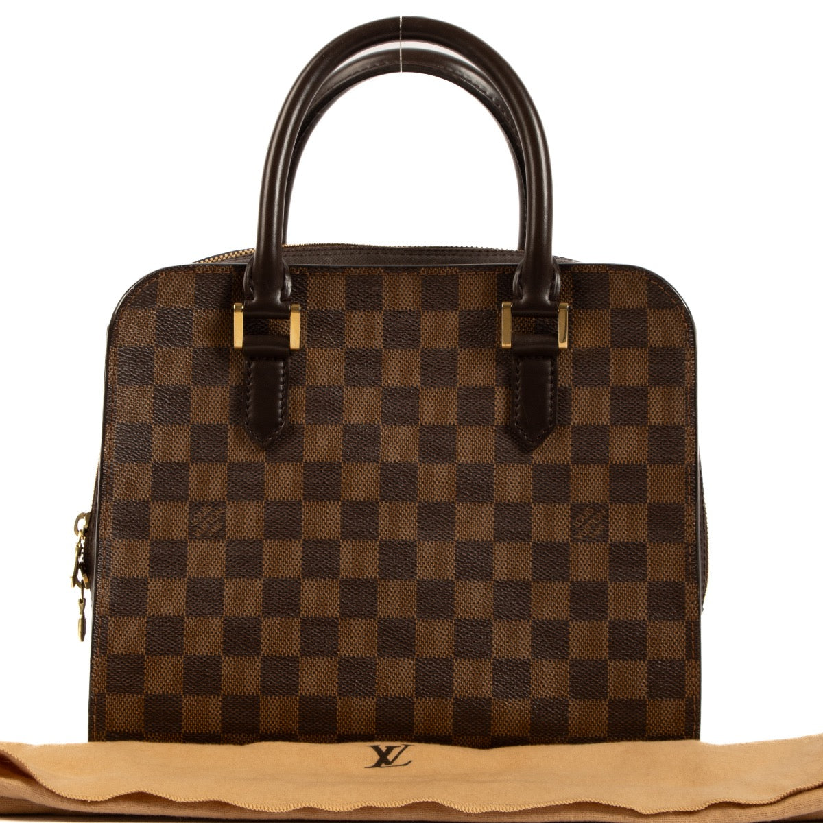 Shop 100% authentic second-hand Louis Vuitton Damier Ebene Canvas Brera Top Handle on Labellov.com