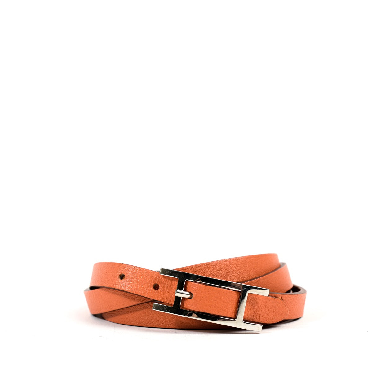 Hermès Hapi 4 Orange Swift Bracelet