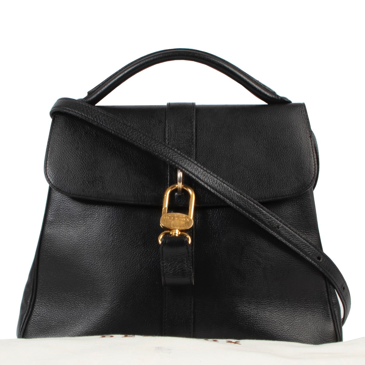 Delvaux Black Gin Fizz Crossbody