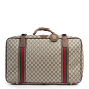 Buy authentic secondhand Gucci Brown Monogram Canvas Suitcase Luggage at the right price at LabelLOV vintage webshop. Safe and secure online shopping. Koop authentieke tweedehands Gucci Brown Monogram Canvas