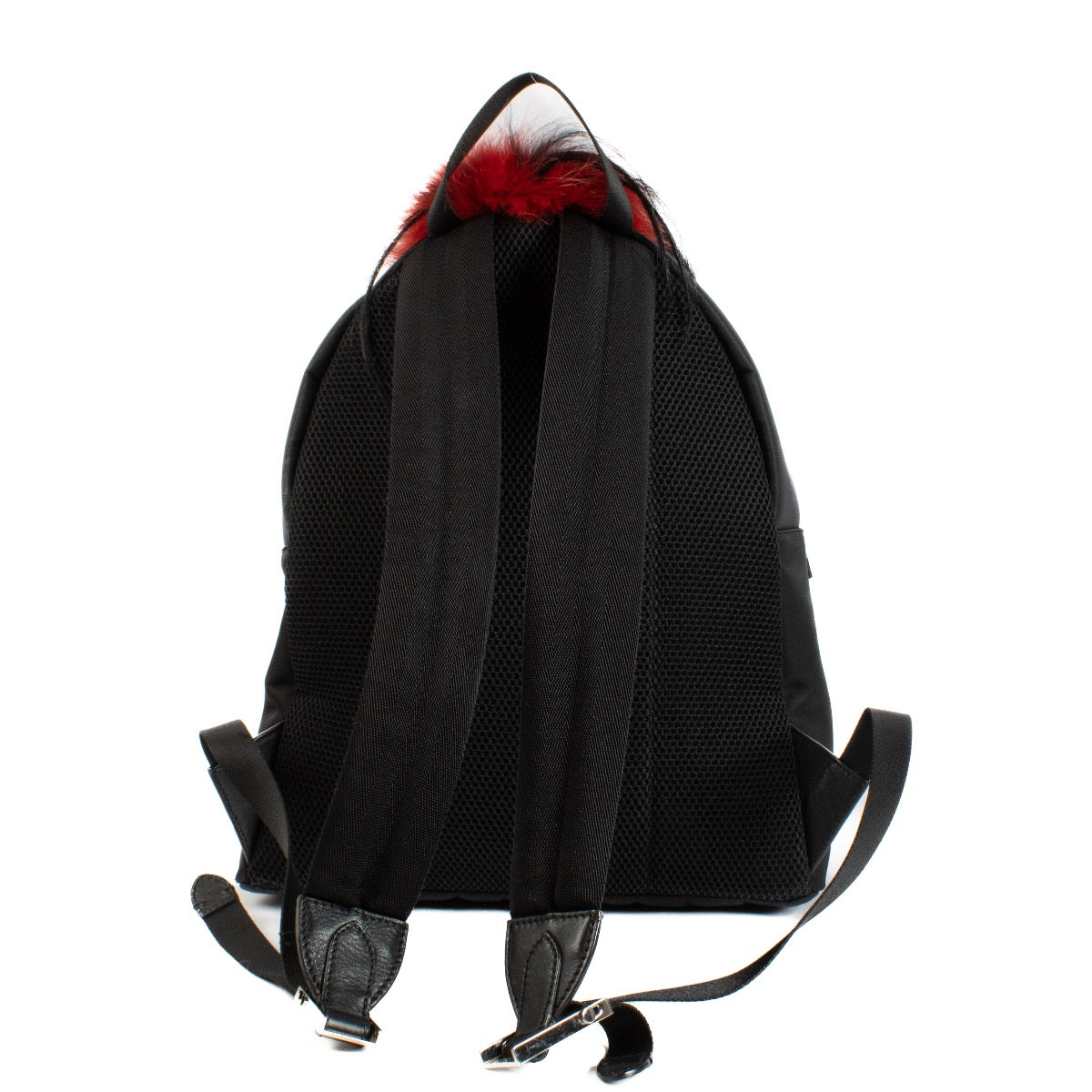 Shop safe online at Labellov in Antwerp, Brussels and Knokke this 100% authentic second hand Fendi Black Nylon Monster Backpack