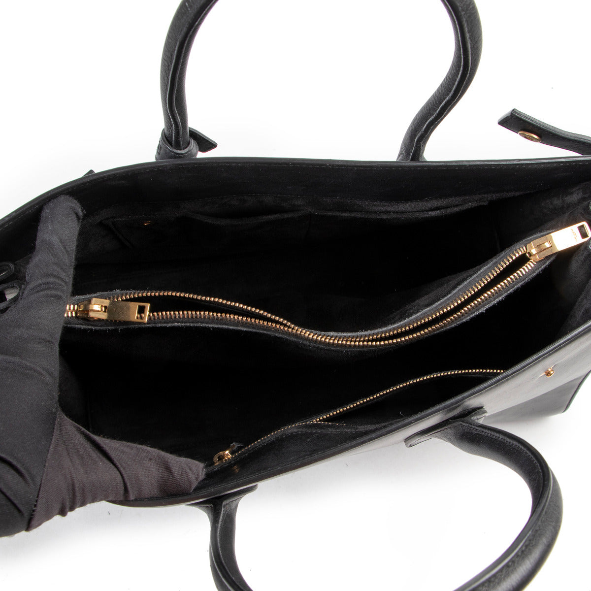 Sac cabas Saint Laurent Sac de Jour medium noir