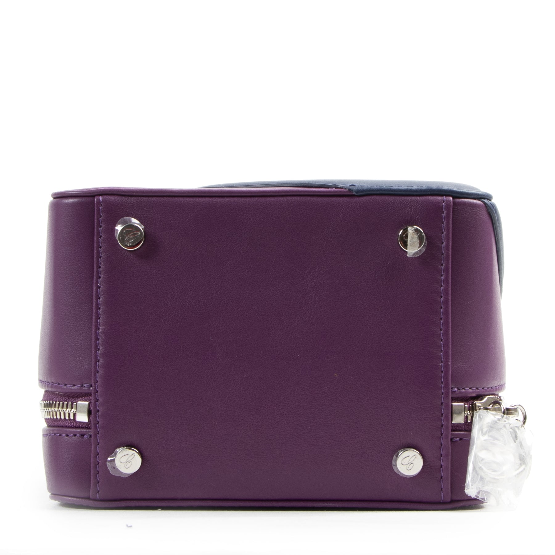 brand new Chopard Purple And Blue Green Carpet Bag
