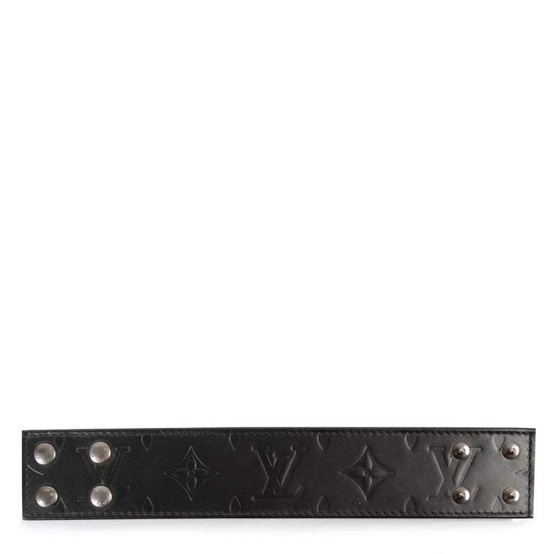 Shop safe online authentic Louis Vuitton Grey Matte Bracelet at the right price.