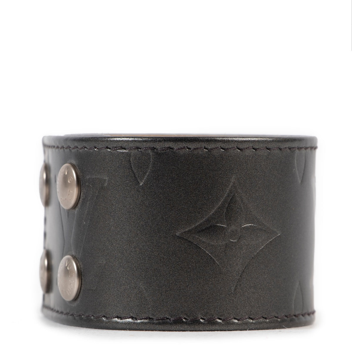Veilig online kopen van authentieke Louis Vuitton grijze matte armband aan de juiste prijs.
