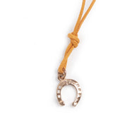 Pomellato Rose Gold Horse Shoe Pendant Necklace