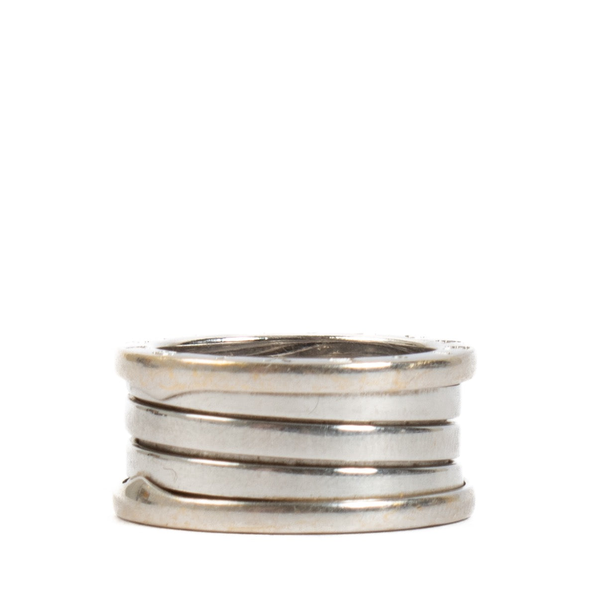 Buy authentic second hand Bulgari White Gold B.Zero1 Ring - Size 54 at Labellov.com