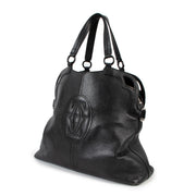 Cartier Black Leather Marcello de Cartier Satchel Bag