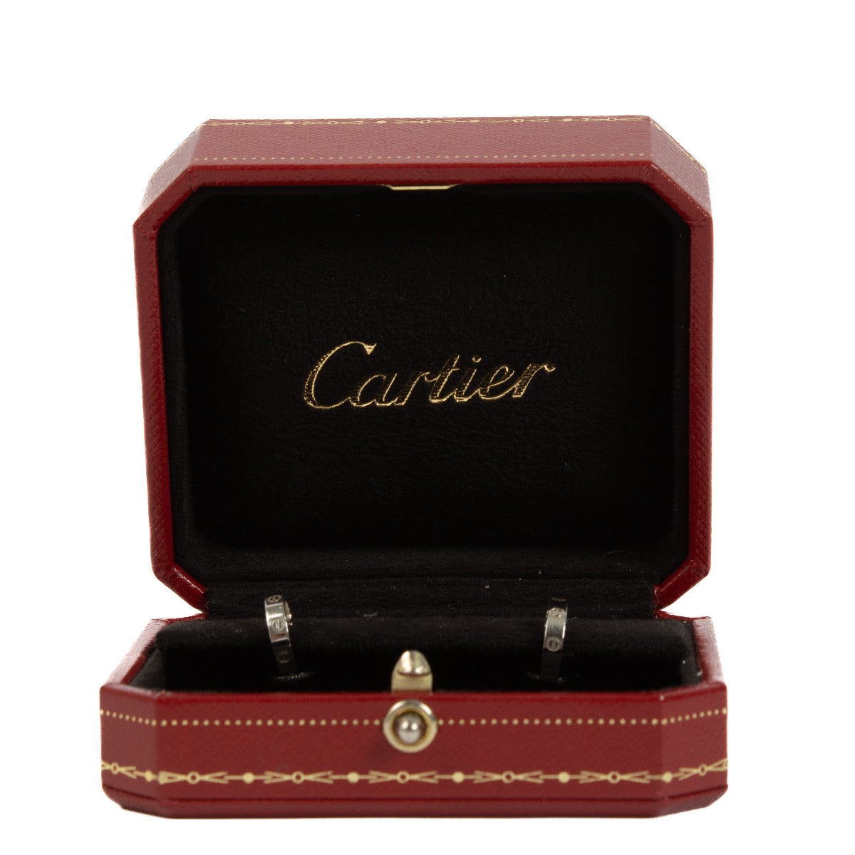 Buy authentic second hand Cartier White Gold LOVE Hoop Small Earrings at Labellov.com