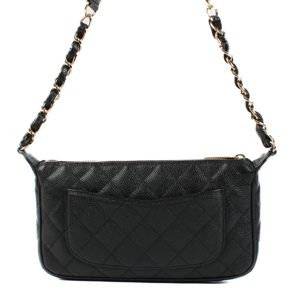 shop 100% authentic second hand Chanel Black Caviar Leather Timeless CC Shoulder Bag on Labellov.com