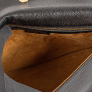Shop Safe online at Labellov in Antwerp Brussels and Knokke this 100% authentic second hand Delvaux Black Pebbled Leather Piorier Crossbody Bag