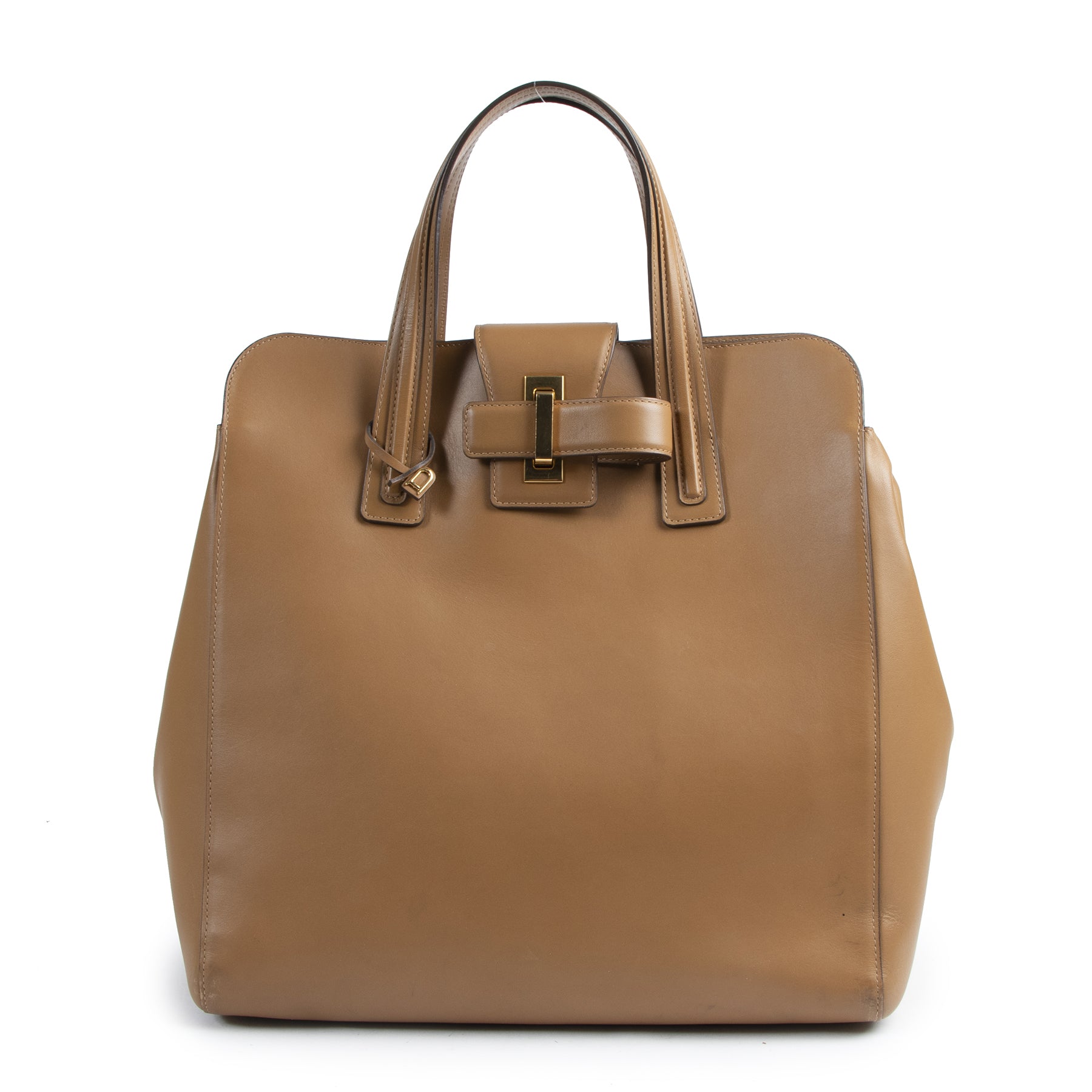 Delvaux Cognac Simplissime N/S Tote for the best price at Labellov