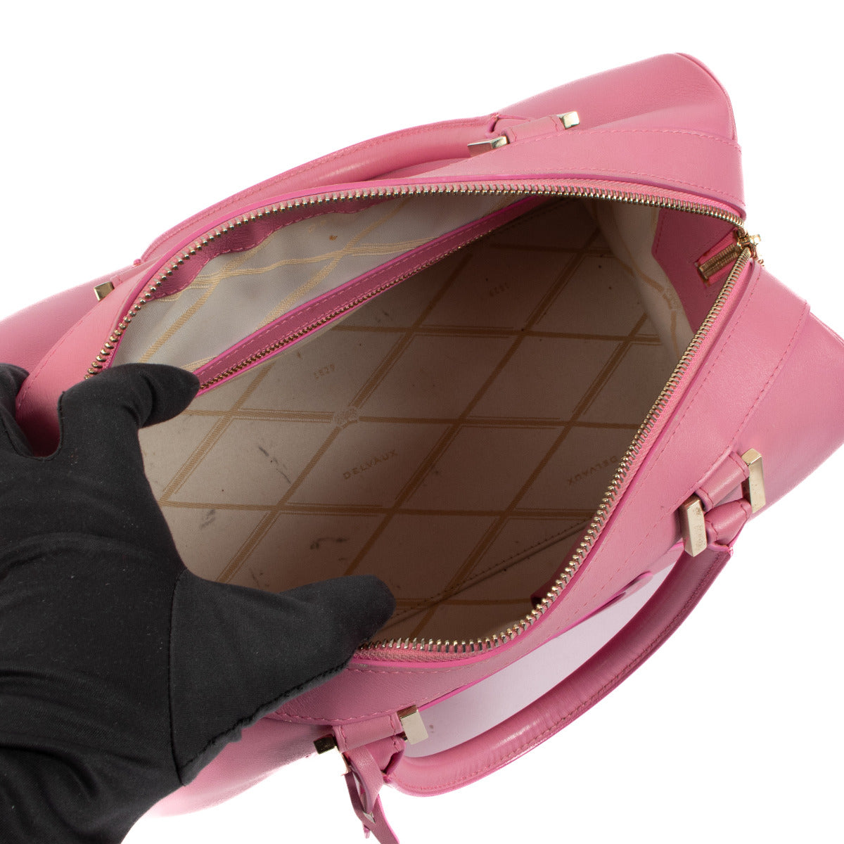 Delvaux Printemps/Été 2015 Louise Boston Anse Supérieure Allure Flamingo Pink