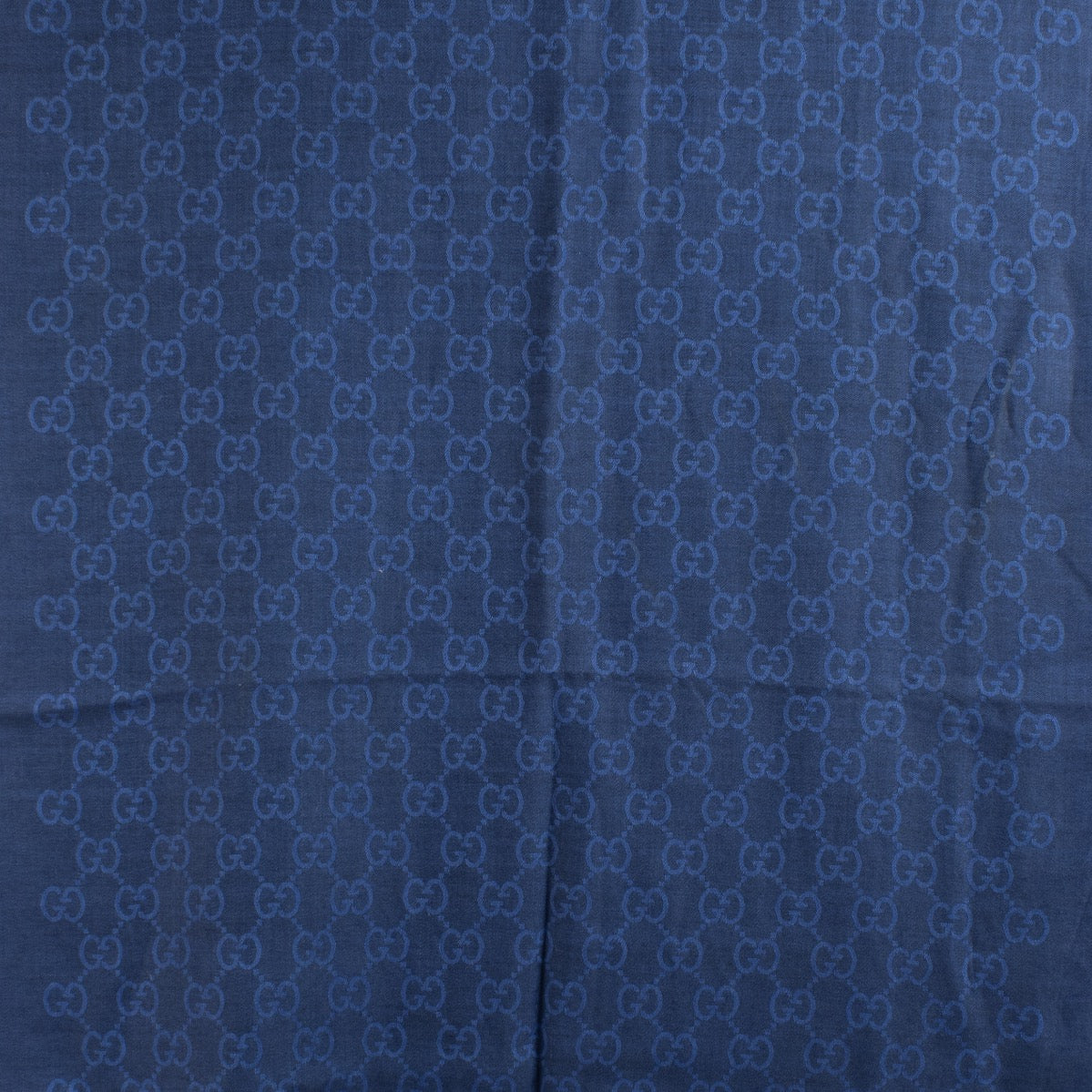 shop 100% authentic second hand Gucci Blue GG Jacquard Scarf on Labellov.com