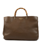 shop 100% authentic second hand Gucci Brown Bamboo Shopper Bag on Labellov.com