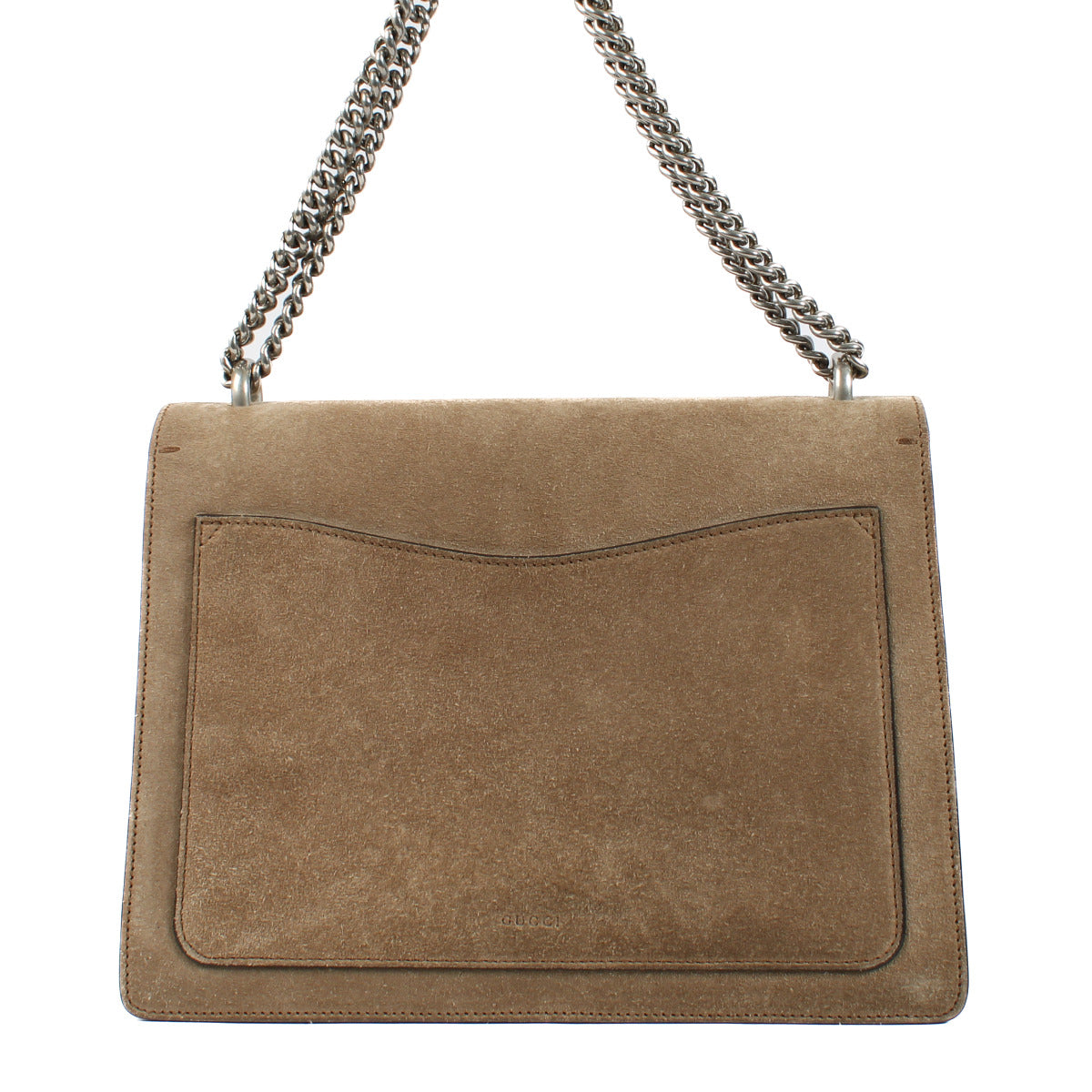 Gucci Beige Suède Medium Dionysus Tas