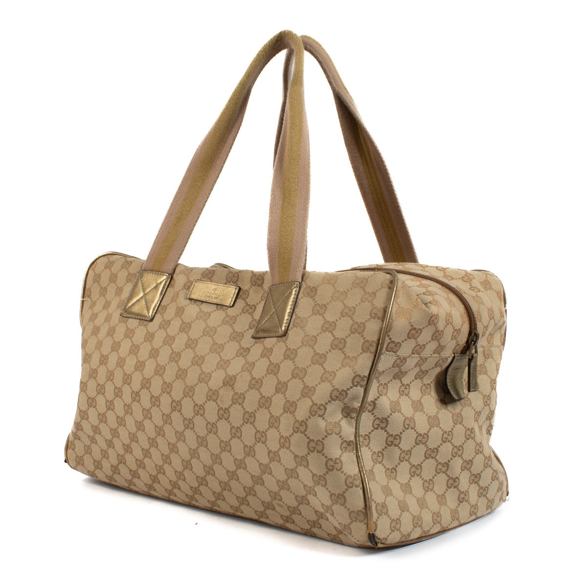 Shop safe online at Labellov in Antwerp, Brussels and Knokke this 100% authentic second hand Gucci Monogram Tote Bag